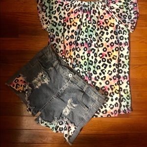 Matching shorts and top